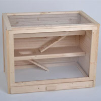 Hamsterkäfig aus Holz