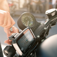 Navigationsgerät für Motorrad