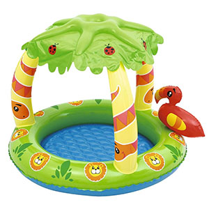 Kinderpool mit Dach