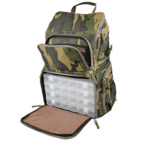 Angelrucksack mit Köderboxen