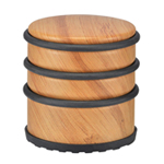 Türstopper aus Holz