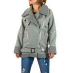Gefütterte Damen-Bikerjacke