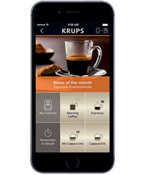 Steuerung der Kaffeemaschine mittels Smartphone