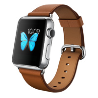 Apple Watch z paskiem skórzanym