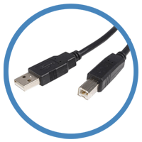 USB Typ B auf USB Typ A