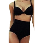 Schlichter High Waist Bikini