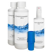 Pflegeprodukte-Set für Wasserbetten