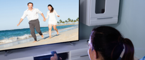 Fernseher mit 4K-Auflösung