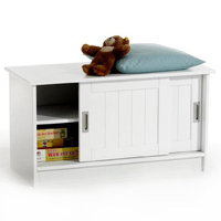 Holzbank für Kopfende vom Bett
