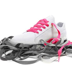Senkel zum Schnüren der Schuhe