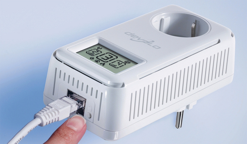 Pair-Taste eines Powerline Adapters