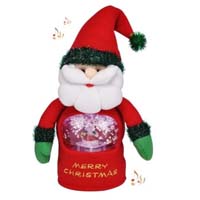 Singende Weihnachtsfiguren