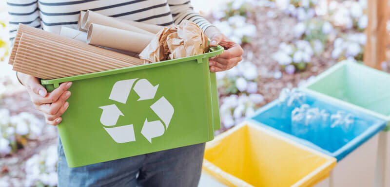 Downcycling spielt bei vielen Arten der Müllverwertung eine Rolle.
