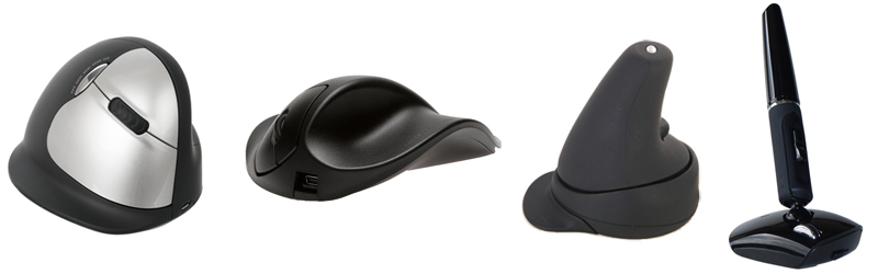 Modellauswahl ergonomischer Mäuse