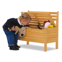Holzbank für Kinder