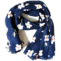 Halstuch mit Blumen