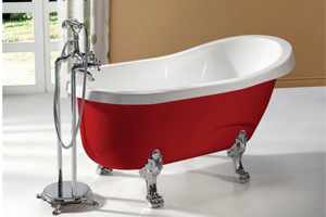 Badewanne mit Füßen