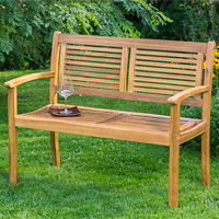Holz-Gartenbank