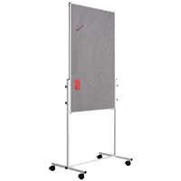Flipchart mit Pinboard