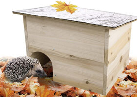 Outdoor Kleintierhaus für Igel