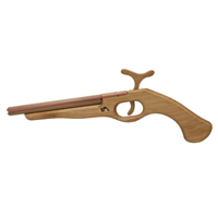 Spielzeugpistole Holz