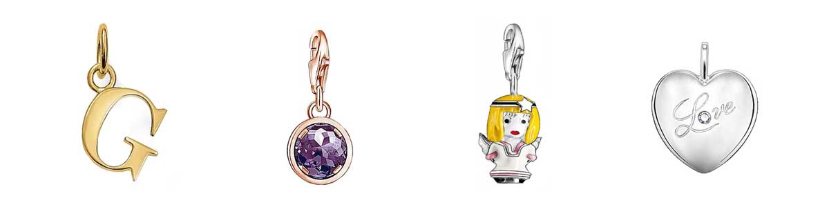 Verschiedene Thomas Sabo Charms