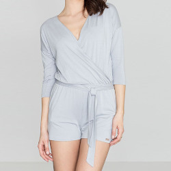 Jumpsuit mit Wickeloptik