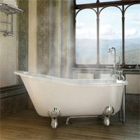 Freistehende Badewanne Naturstein