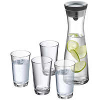 Wasserglas-Set mit Karaffe von WMF
