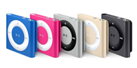 iPods in verschiedenen Farben