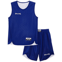 Basketballtrikot-Set Blau Weiß