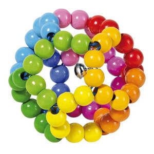 Heimess Greifling Elastik Regenbogenball