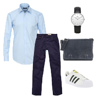 Lässiger Alltagslook