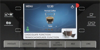Display einer DeLonghi PrimaDonna