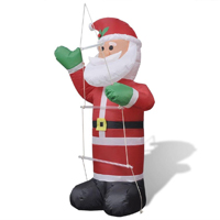 Aufblasbarer Weihnachtsmann