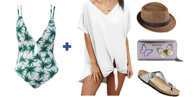 Strandoutfit Cover-Up