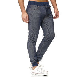 Enge Hose aus Jeansstoff