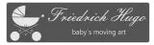 Friedrich Hugo baby's moving art Logo