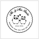 Mr. & Mrs. Panda Logo