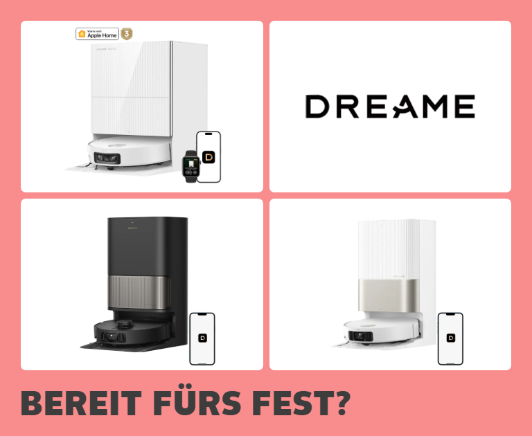 Bereit fürs Fest? Dreame. Jetzt entdecken