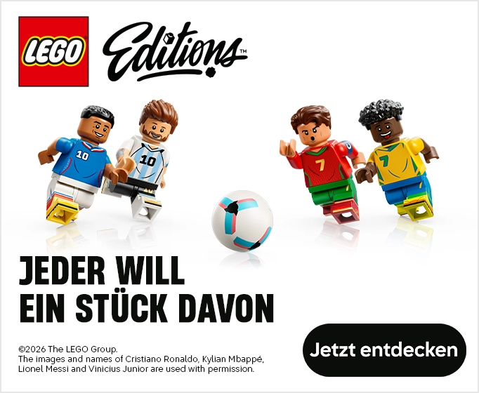 Lego Editions - Jetzt will ein Stück davon. Jetzt entdecken