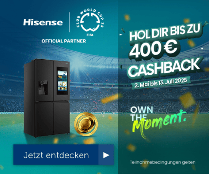 Hisense Cashback 
