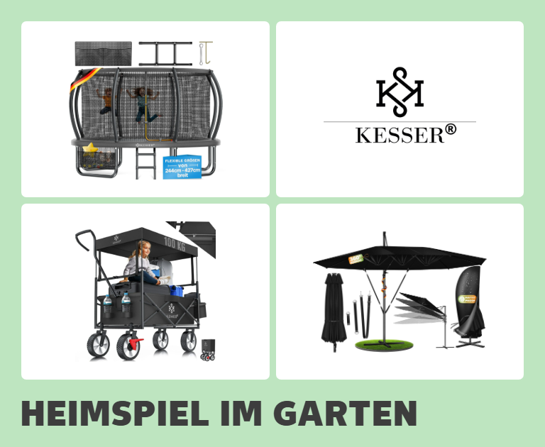 Heimspiel im Garten. Jetzt entdecken