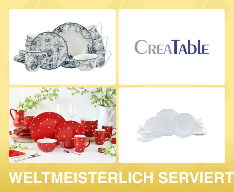 Weltmeisterlich serviert