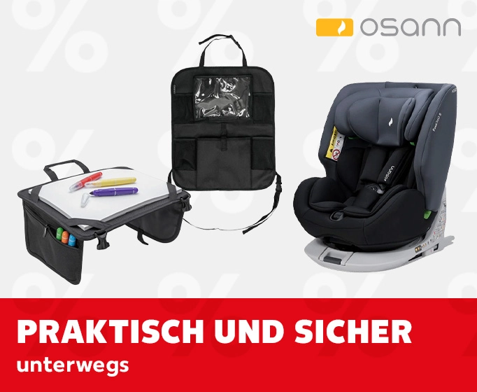 Osann praktisch und sicher unterwegs