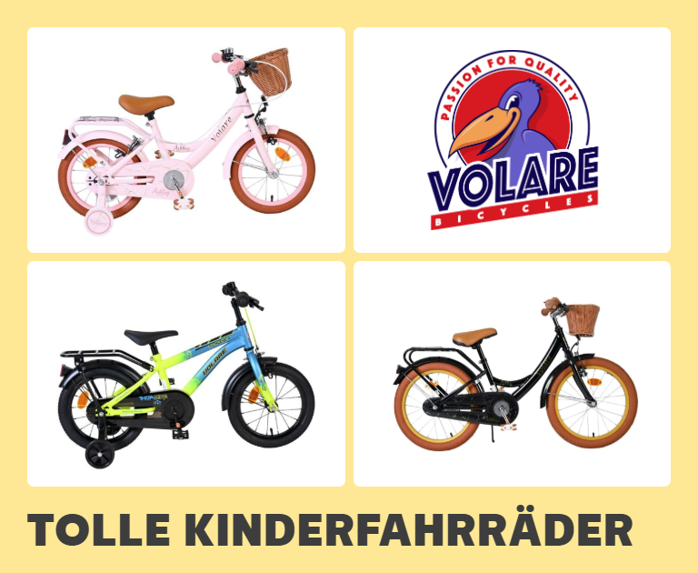 Tolle Kinderfahrräder. Jetzt entdecken