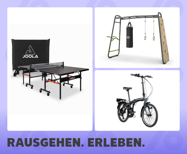 Rausgehen. Erleben. Jetzt entdecken