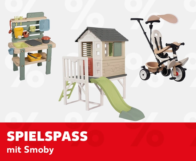 Spielspass mit Smoby. Jetzt entdecken.