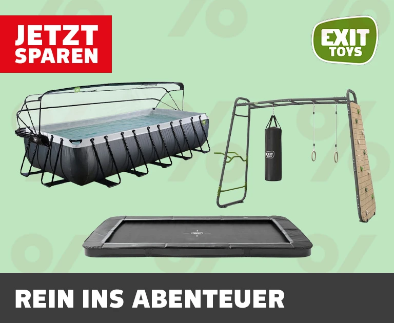 Jetzt sparen. EXIT Toys. Rein ins Abenteuer. Jetzt entdecken