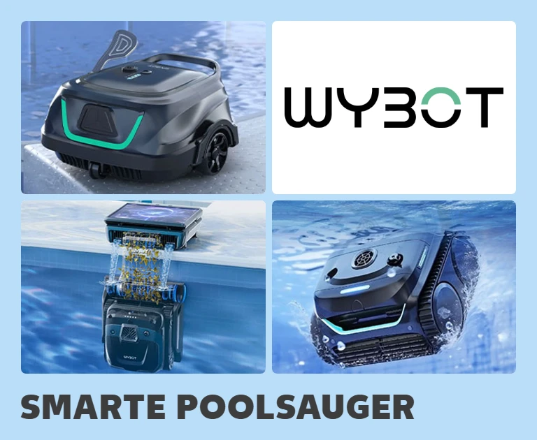 Wybot smarte Poolsauger. Jetzt entdecken